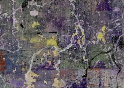 Abstract paars geel